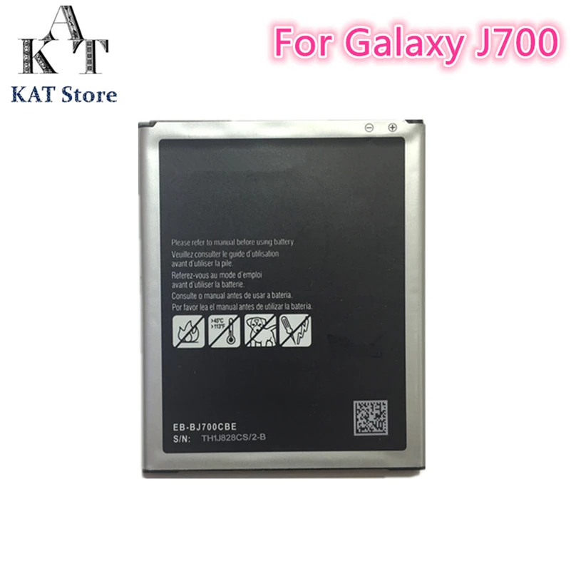 Аккумулятор для телефона KAT EB BJ700CBE 3000mAh Samsung Galaxy J7 J700 J700F J700M J700H батареи Лучшее