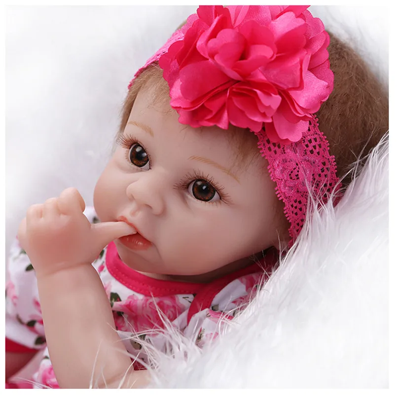 Реалистичная силиконовая кукла Reborn для детей подарок на день рождения Кукла с