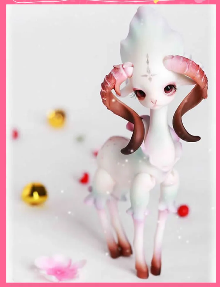 1/8 масштаб Обнаженная BJD эльф овца SD шарнирная кукла модельная фигурка из смолы игрушка подарок, не включает в себя одежду, обувь, парик и другие аксессуары D2610