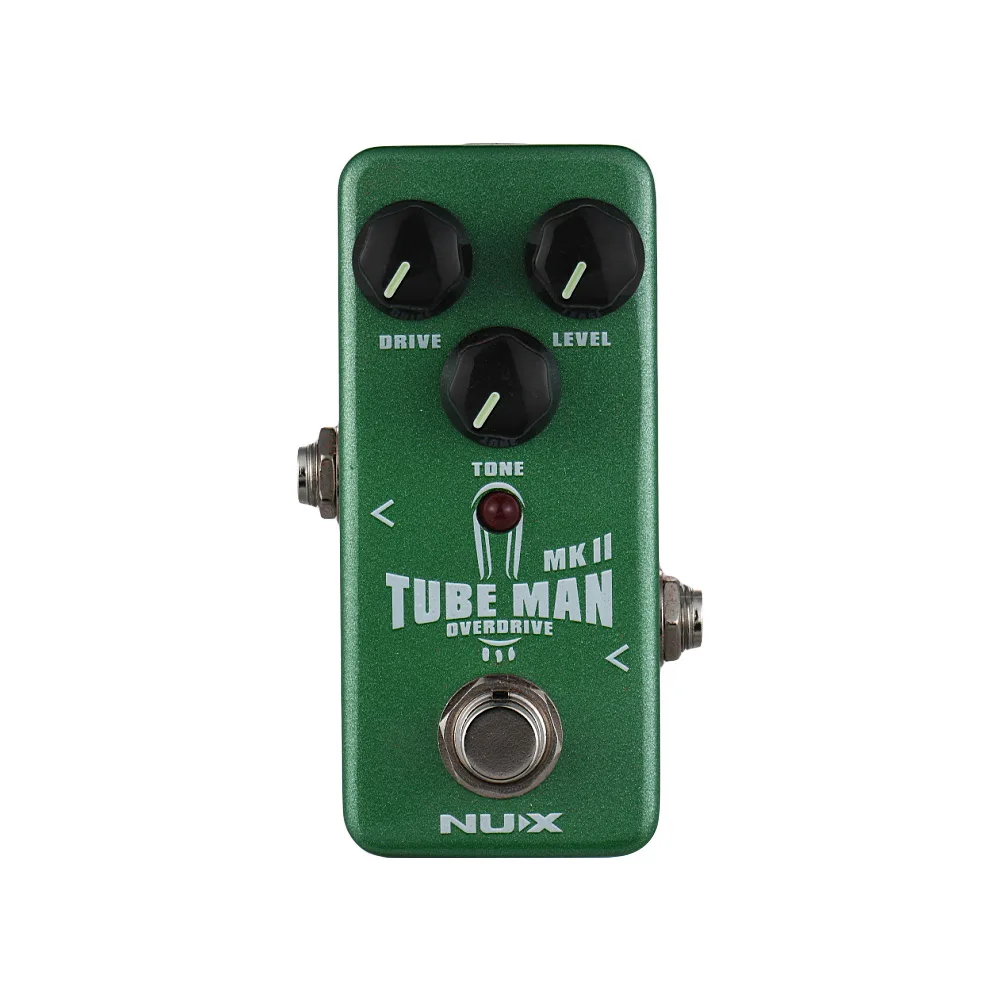 NUX NOD 2 TUBE MAN MK II педаль для гитарного эффекта овердрайв полностью металлический