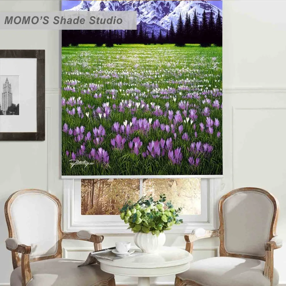 MOMO Рождественская рольставня Затемненные дизайнерские жалюзи занавески с