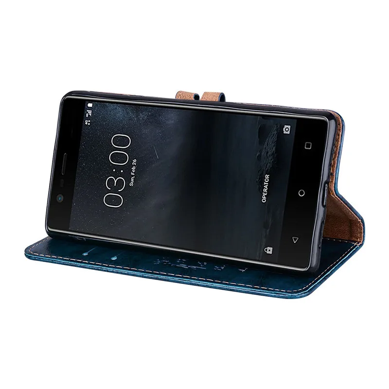 Флип-чехол для Nokia 3, чехол-кошелек из искусственной кожи, чехол TA-1032 1020, Fundas, силиконовый чехол для телефона, coque для Nokia 3 Nokia3 3, чехол