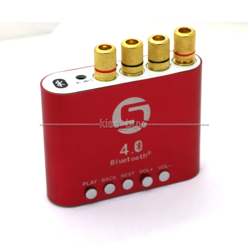 12 В 24 постоянного тока Bluetooth 4 0 TDA7492P NE5532 50 Вт + аудиоприемник цифровой усилитель