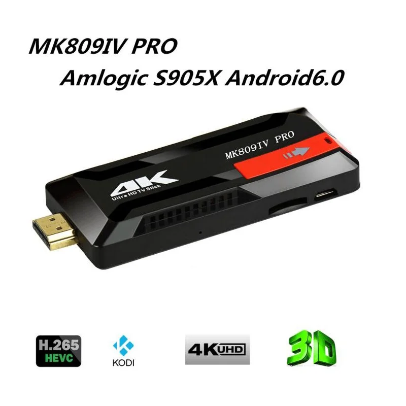 ТВ приставка Amlogic S905X VP9 HDR 4K H.265 64 битная Kodi 16 0 предустановленный ключ 1 ГБ 8 плеер