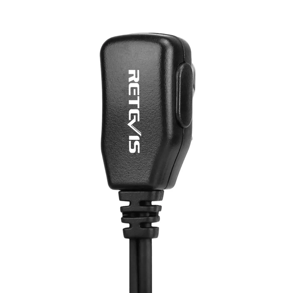 2 шт. Retevis T 001 1 Pin гарнитура PTT MIC шумоподавление тайная воздушная Акустическая