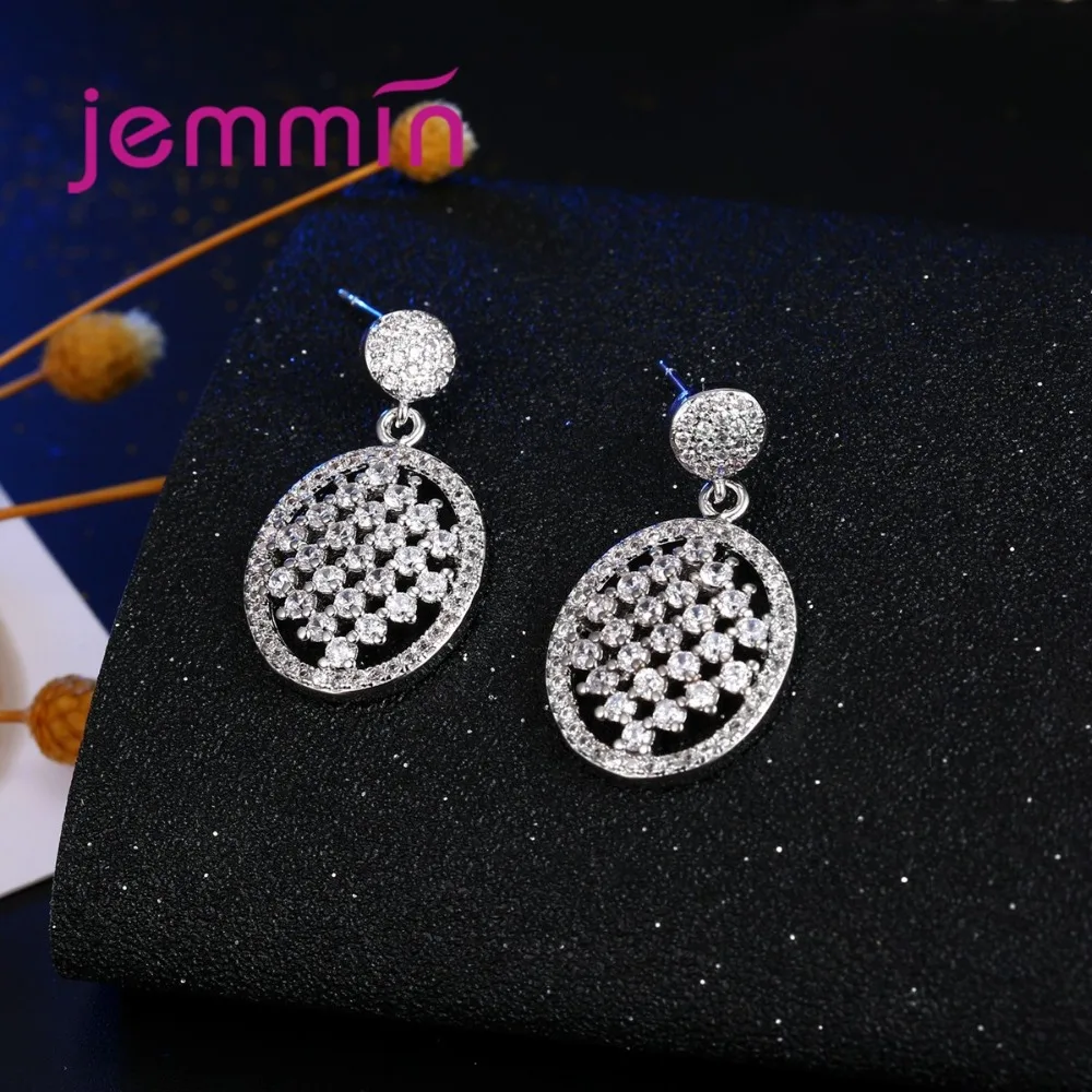 Хит продаж овальные Форма выдалбливают полное гнущееся Micro Подвеска со стразами