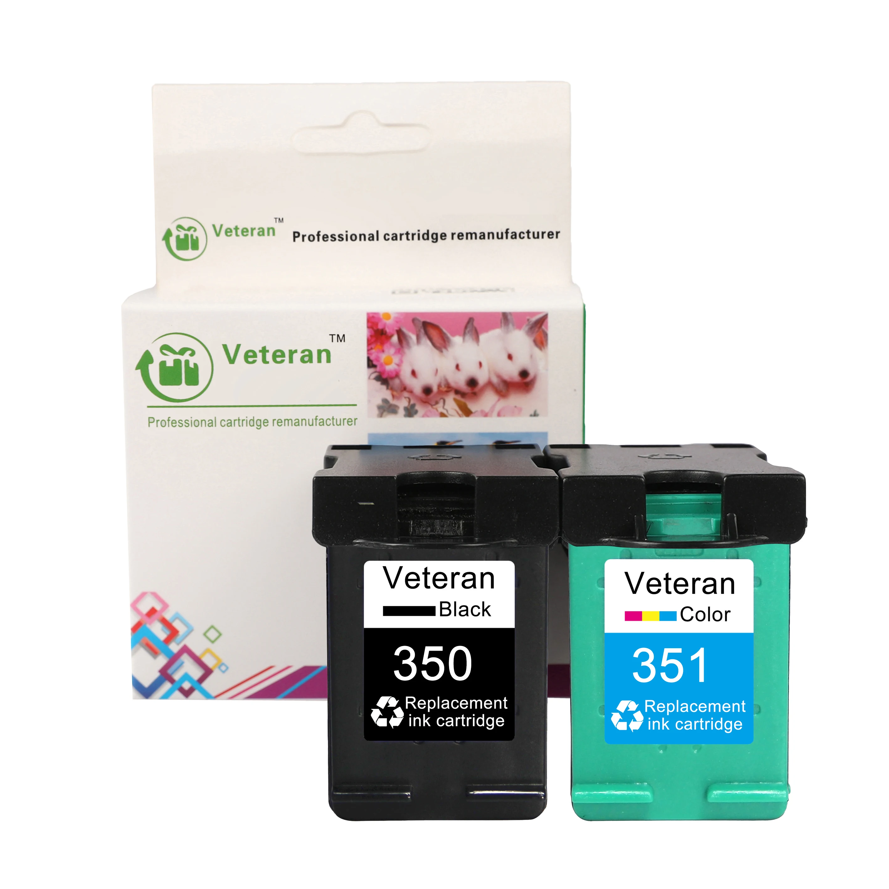 

Veteran 350XL 351XL ink cartridge Replacement for 350 351 for D4200 D4260 D4263 D4360 J5730 5780 5785 C4380 4480 4580 printer