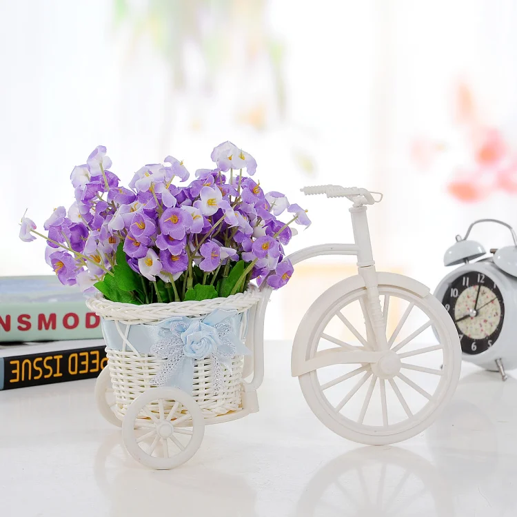 Домашние украшения поплавки наборы с имитацией цветов обеденный стол для