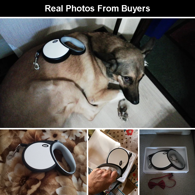 Hoopet ошейник для автоматический поводок собак выдвижной большой Поводок