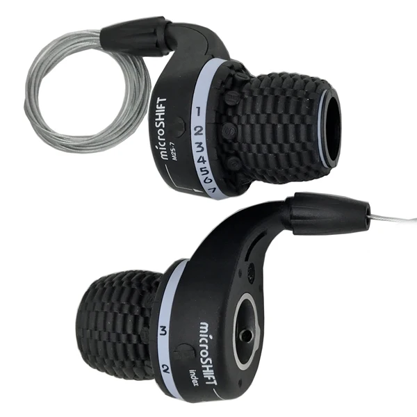 7 Speed Twist Для Shimano совместимый набор Велоспорт велосипед Microshift поворотная ручка Шестерни весла коробка переключения передач 6, 7/8 Скорость соединение DIP - Цвет: 7 Speed Twist