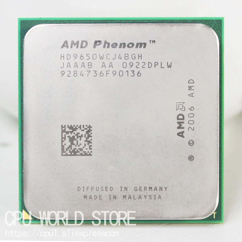 Официальный процессор AMD, Процессор Phenom X4 9650, 2,3G Socket AM2 AM2+/940 Pin/2 MB L2 cache