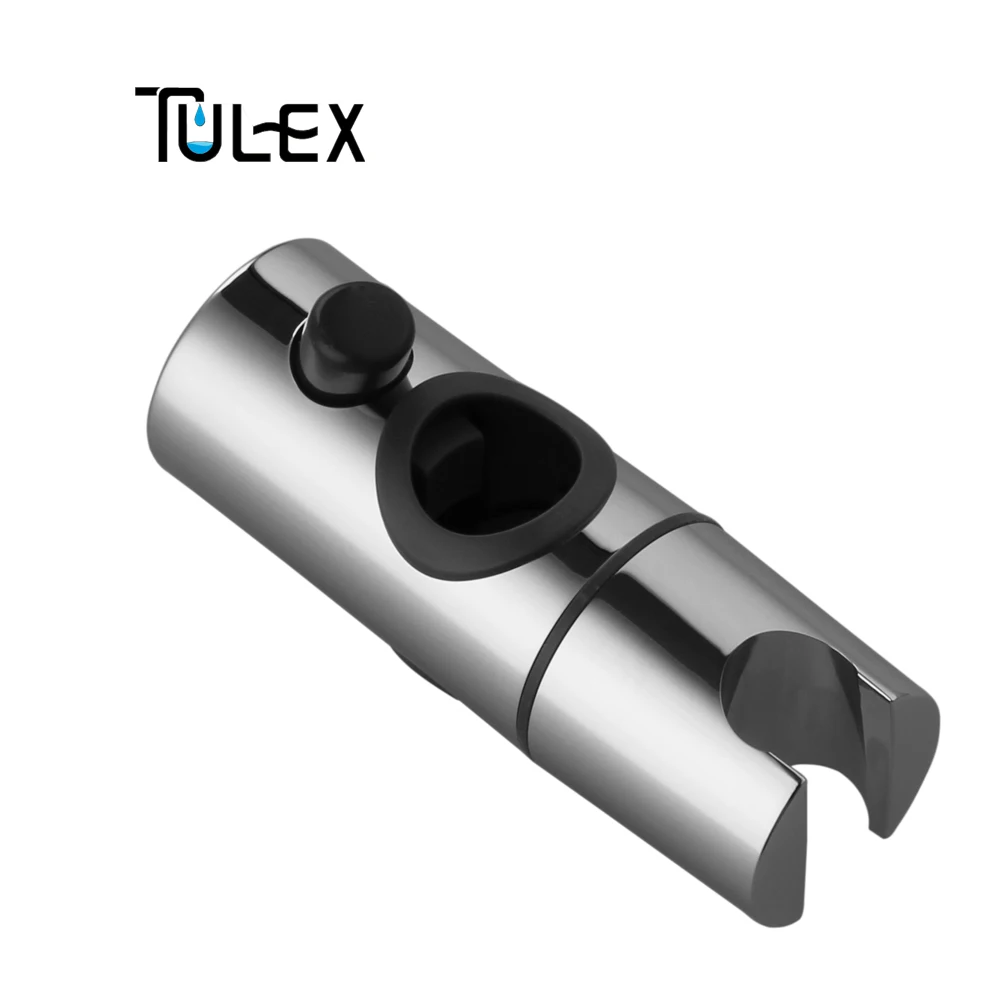 TULEX Замена душа часть 22-25 мм Ручная душевая головка держатель для слайдера бар высота и угол регулируемый распылитель держатель