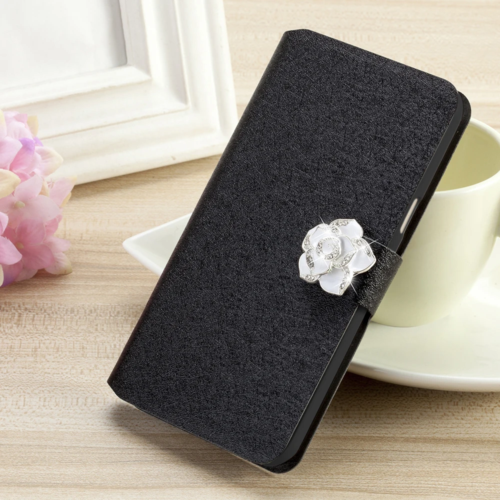 Для Huawei P7 чехол Роскошные Флип кожаный шелка с камелии серии мобильных телефонов