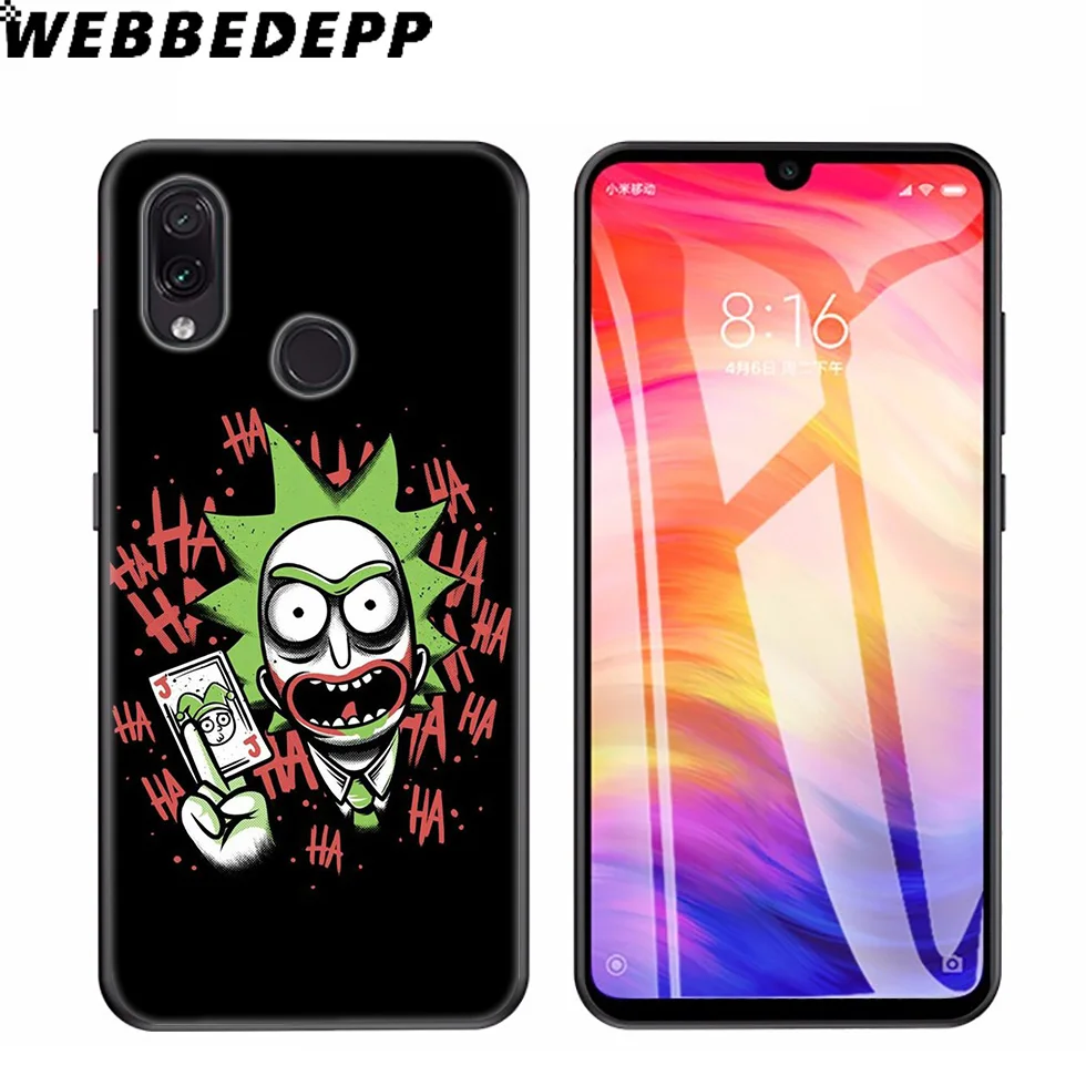 7 Мягкий силиконовый чехол WEBBEDEPP Рик и Морти redmi аниме для Xiaomi redmi GO 4A 4X5 5A 6 6A S2 Note 4 4X5 6 5A 7 Pro Plus Prime - Цвет: 7