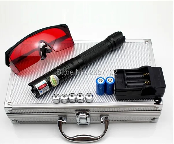 

High power Military 450nm 500000m 500w Blue laser pointer Flashlight Light Burn Match Candle Lit Cigarette Wicked Lazer Hunting