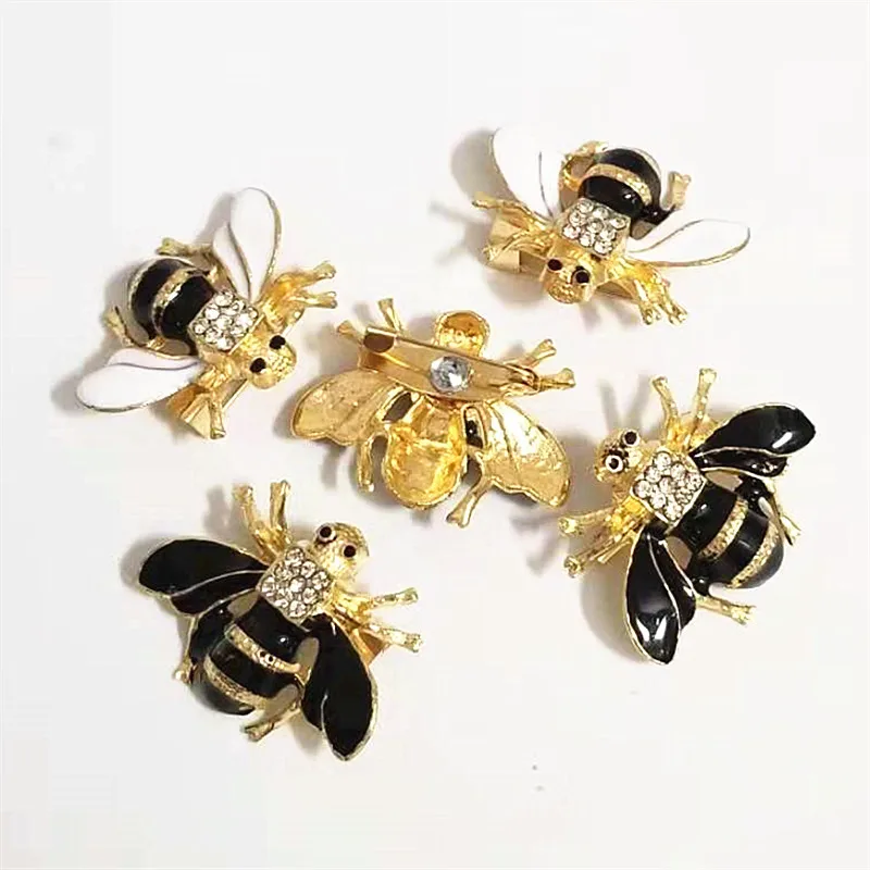 Новая мода Милая брошь в виде пчелы женская мужская золотая летучая насекомое