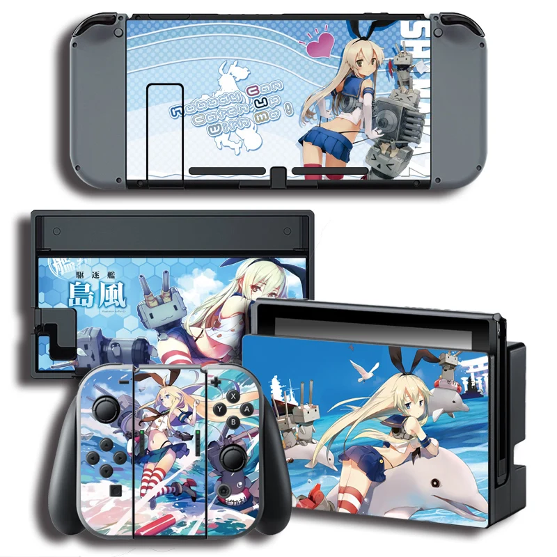 Виниловая наклейка для защиты кожи Nintendo переключатель NS консоль скины коллекции