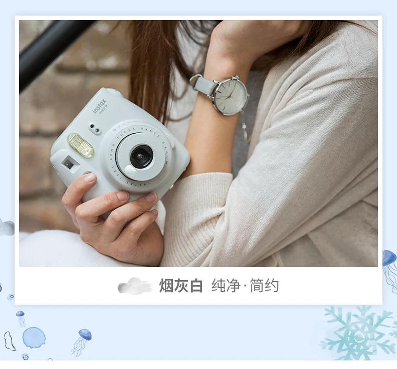 5 цветов Fujifilm Instax polaroi Mini 9 мгновенная камера Mini7c instantanea фото камера Мальчик девушка романтический подарок