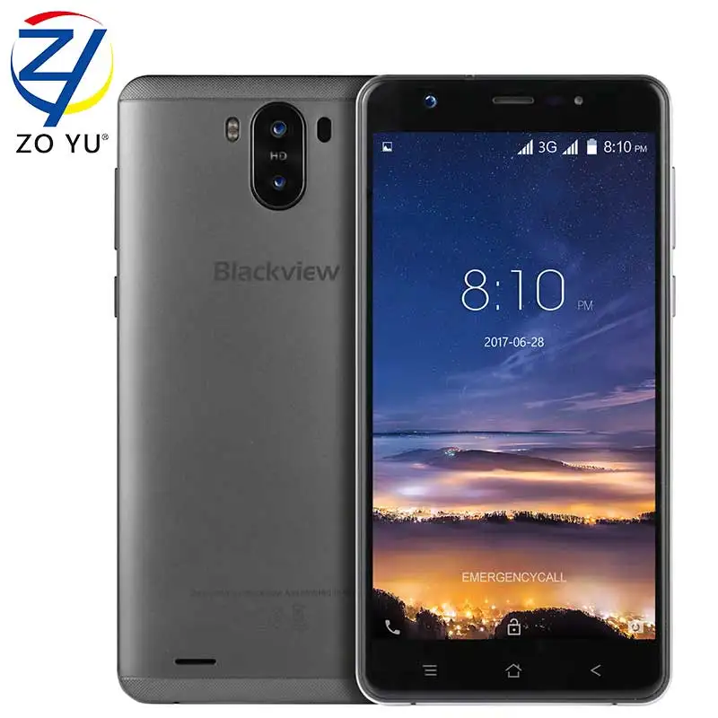 Blackview R6 3 г WCDMA/4 LTE Мобильного Телефона 1 + 16 г/3 32 Android 7.0/6.0 5.5 HD MTK6737T quad-core 8.0MP/13.0MP 3000 мАч