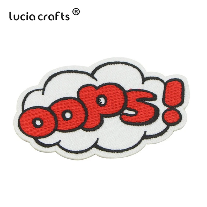 Lucia crafts 12 шт 2,7-8,3 см вышитые нашивки железные на одежду тканевые нашивки аксессуары для шитья L1012