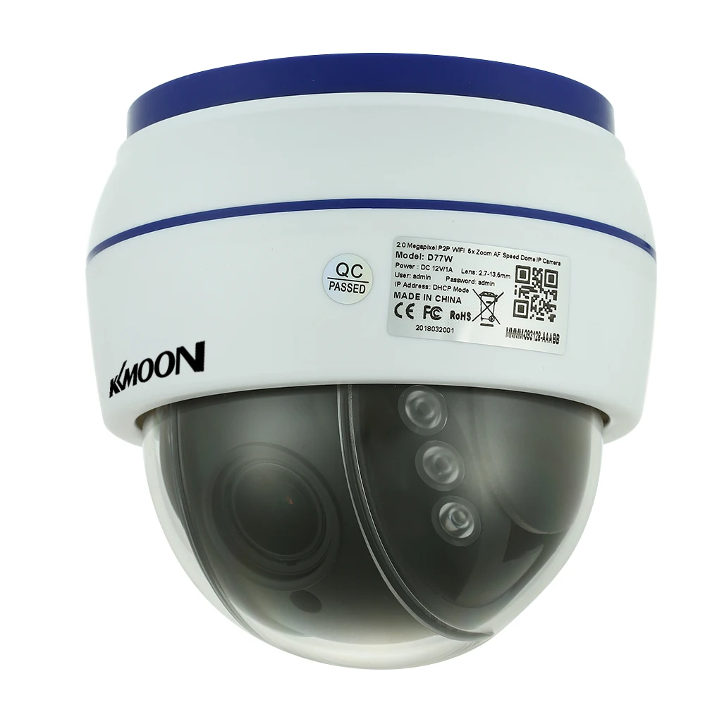 PTZ IP камера HD 1080P Беспроводной Wi-Fi купол 2,8-12 мм Автофокус P2P телефон приложение с TF слот для карты видеонаблюдения CCTV камеры безопасности
