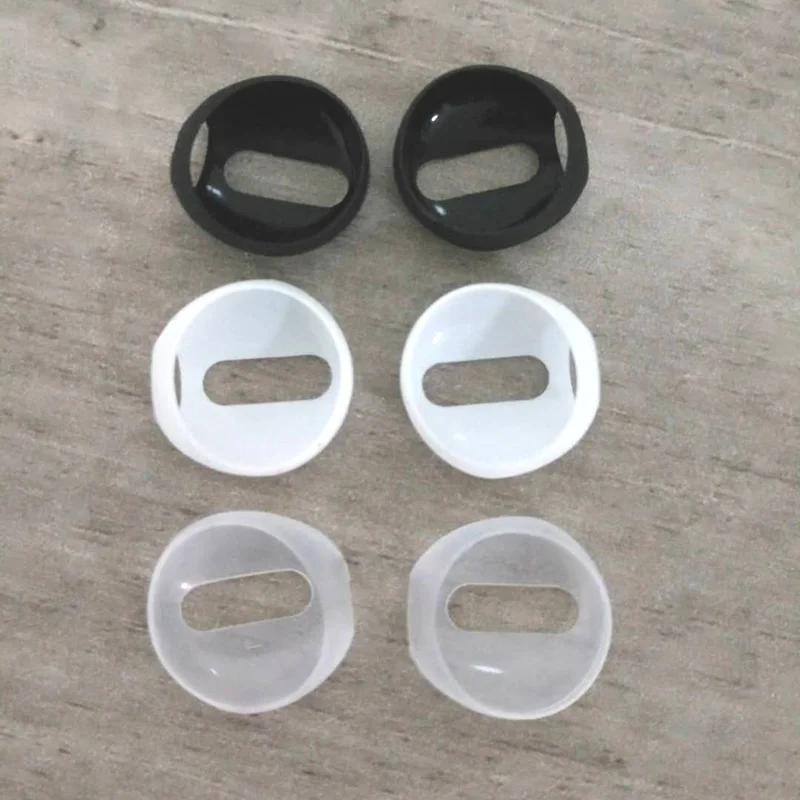 ABAY 2 шт./пара амбушюры для Airpods беспроводной Bluetooth Iphone 7 7plus силиконовый наушник
