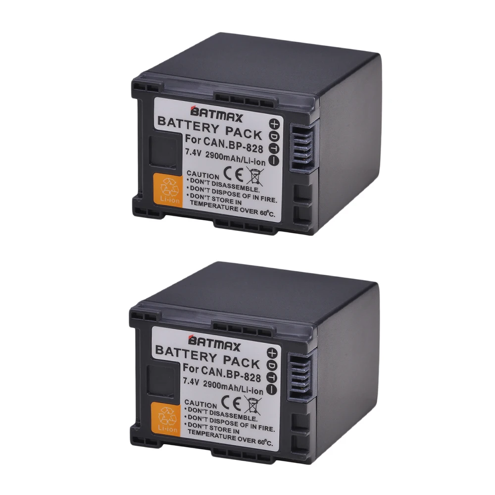 Аккумулятор для фотокамеры Canon VIXIA HF G30 G40 XA20 и XA25 2 шт. | Электроника