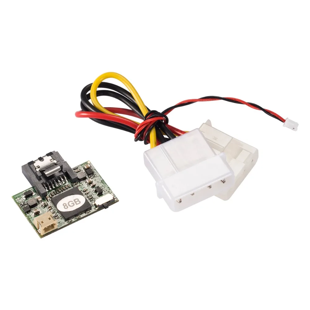 Zheino SSD SATA2 3 ГБ/сек. DOM 8 Гб 16 90 градусов 7PIN MLC SATAII для промышленного хранения
