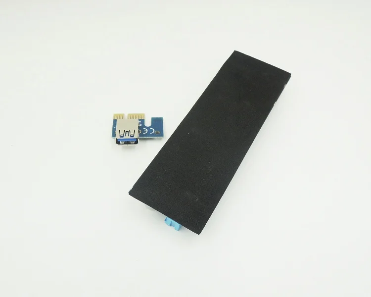 2017 новая карта расширения PCI-E Express 1X до 16X USB 3 0 с кабелем-удлинителем SATA