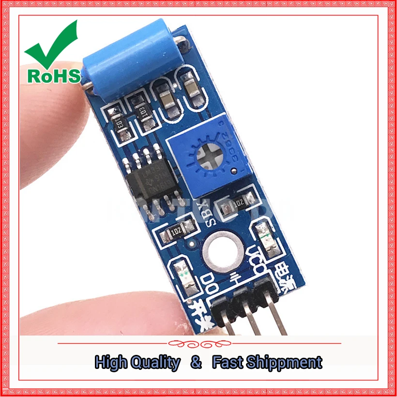 SW420 normally closed vibration sensor module alarm switch SW-420 board | Электронные компоненты и принадлежности