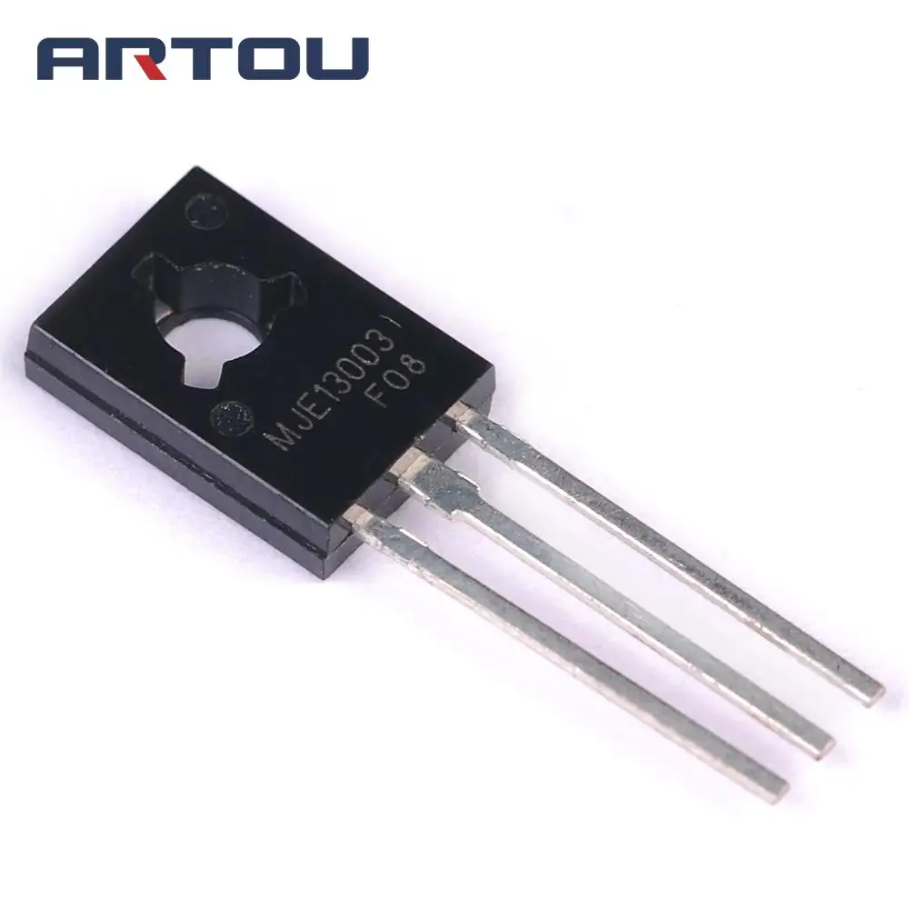 100PCS MJE13003 E13003-2 E13003 TO-126 транзистор | Электронные компоненты и принадлежности
