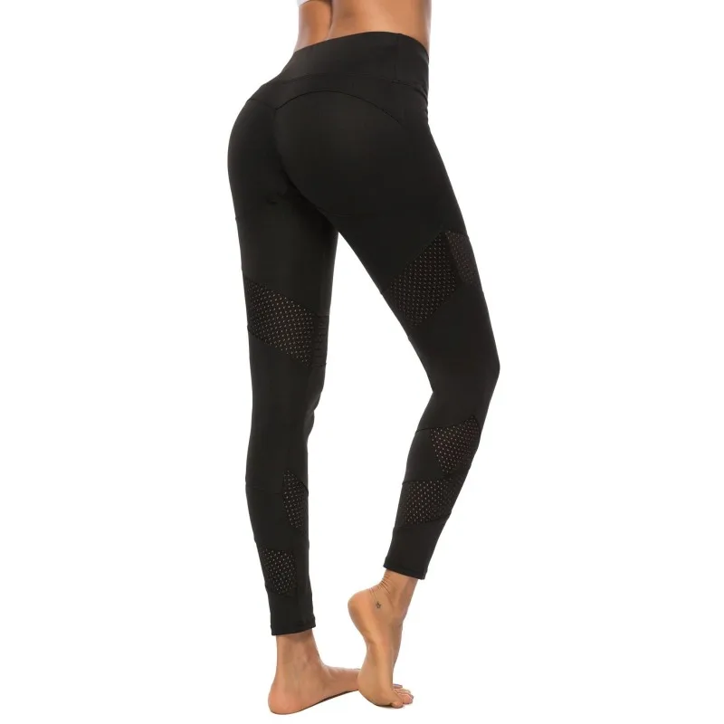 Женские Штаны Для Йоги спортивная одежда для бега высокая талия леггинсы фитнеса