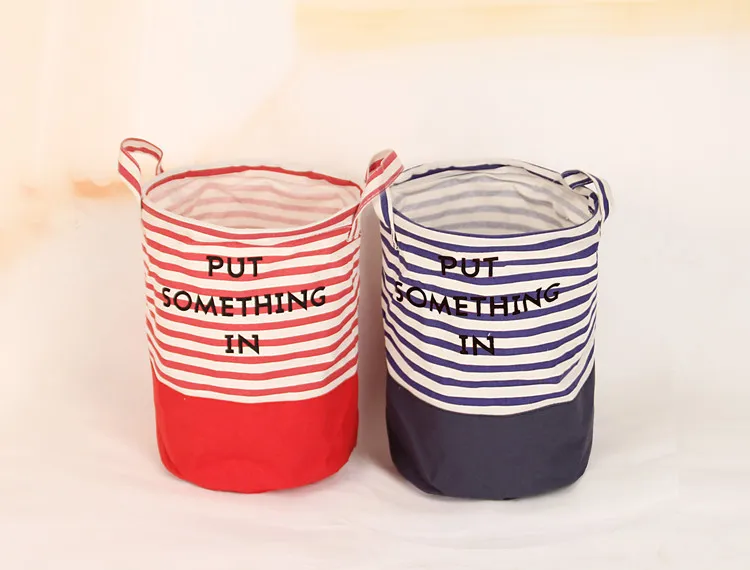 1 шт. прочные корзины для хранения хлопковые льняные складные белья игрушки и