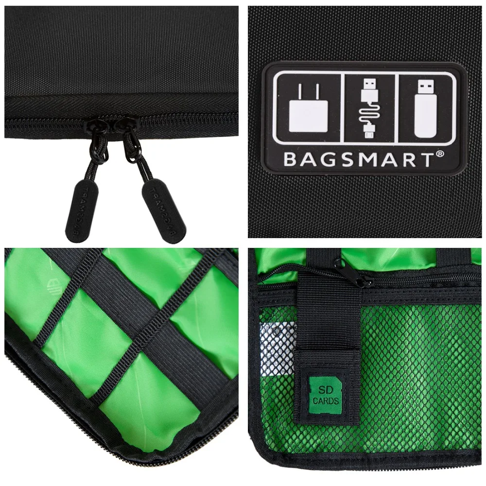 Electronic Accessories Organizers Bag For Hard Drive Earphone Cables USB Flash Drives Travel Case Digital | Багаж и сумки