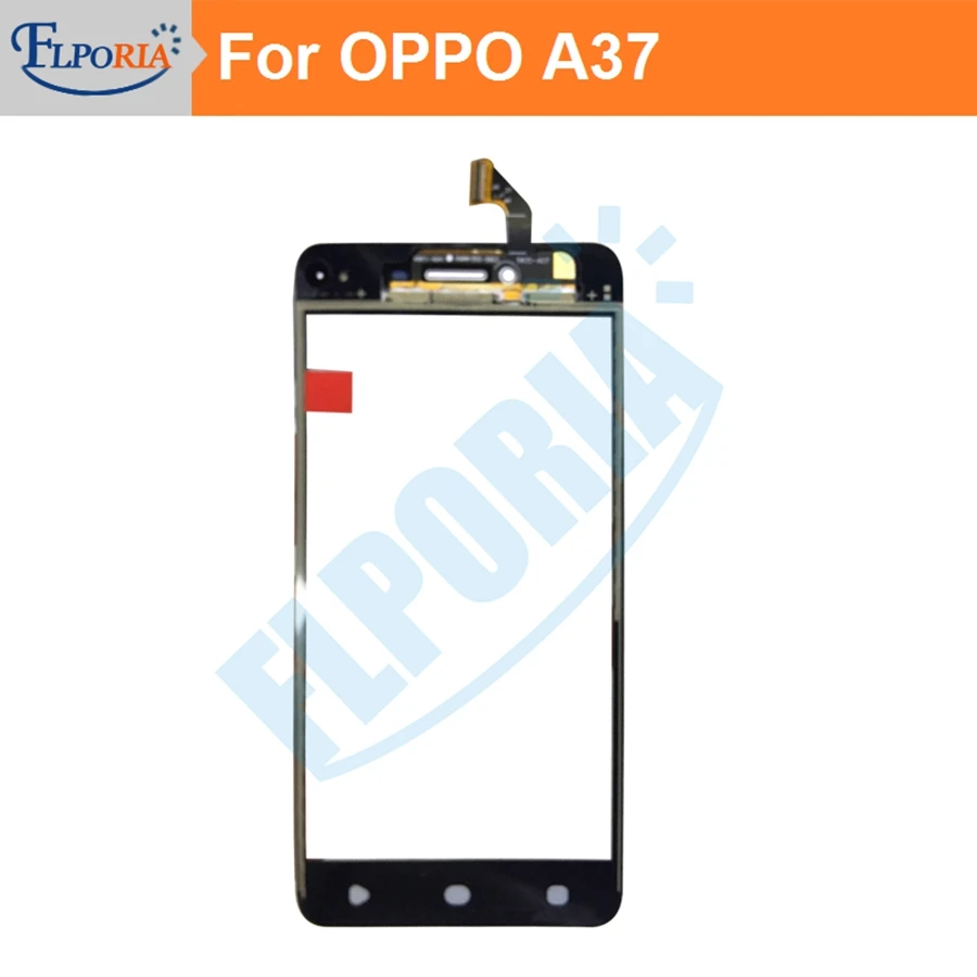 FLPORIA 1 шт. высококачественный защитный чехол для Oppo A37 Сенсорный экран Панель стекло на сенсорный экран Панель дигитайзер запасная крышка объектива(без ЖК-дисплей
