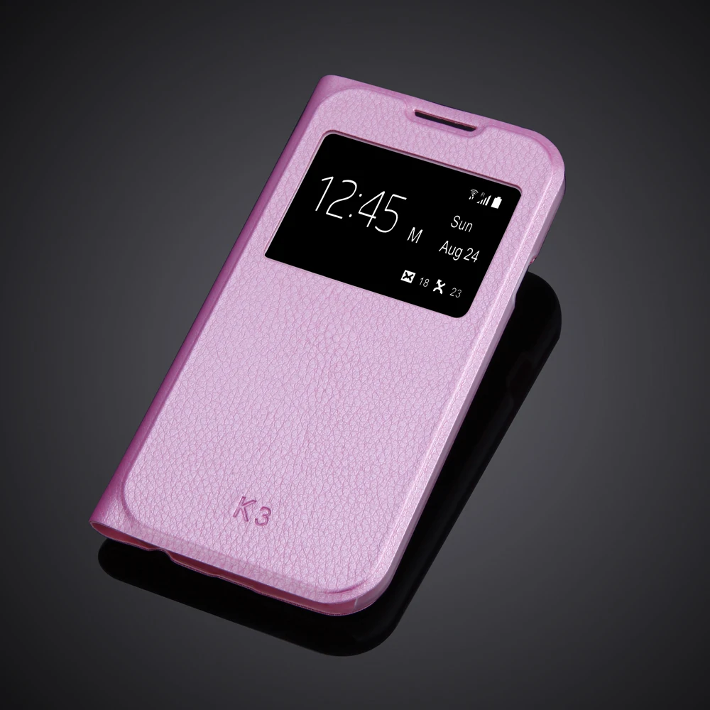 Для LG K3 роскошный захлопывающийся кожаный чехол с окошком чехол для телефона чехол из искусственной кожи для мобильного телефона чехол-кобура для мобильного телефона
