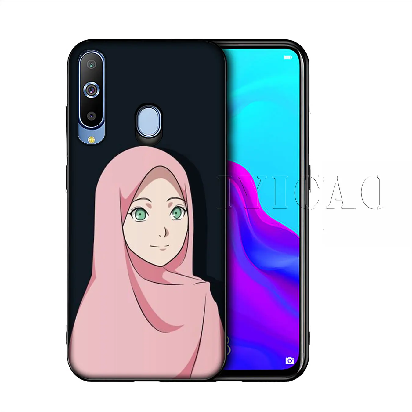 Мусульманский Исламский женский Мягкий силиконовый чехол для Samsung Galaxy A70 A60 A50 A40 A30
