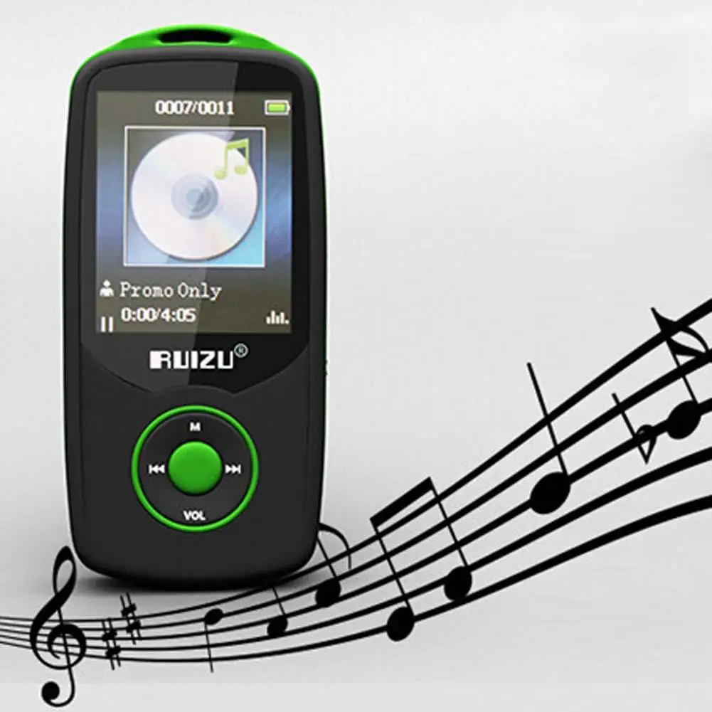 Музыкальный плеер RUIZU X06 обновленная версия 4 Гб MP3 с 1 8 дюймовым экраном высокое