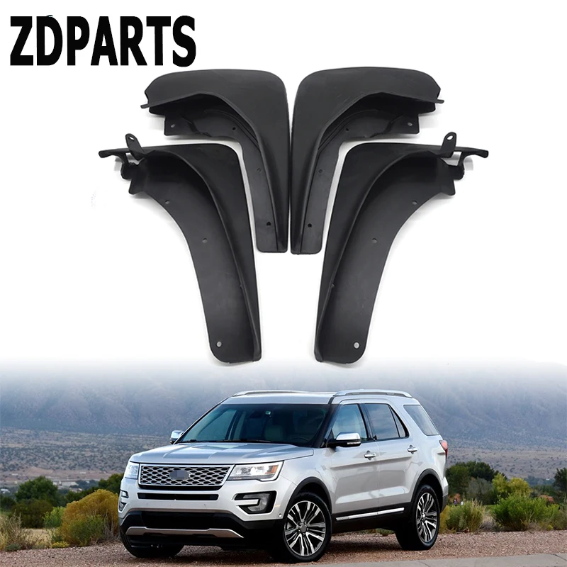 ZDPARTS автомобильные передние и задние брызговики для Ford Explorer 2011 2012 2013 2014 2015 2016 2017