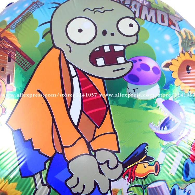 Шары для вечеринки Растения против Зомби украшение детской Детские шары 30