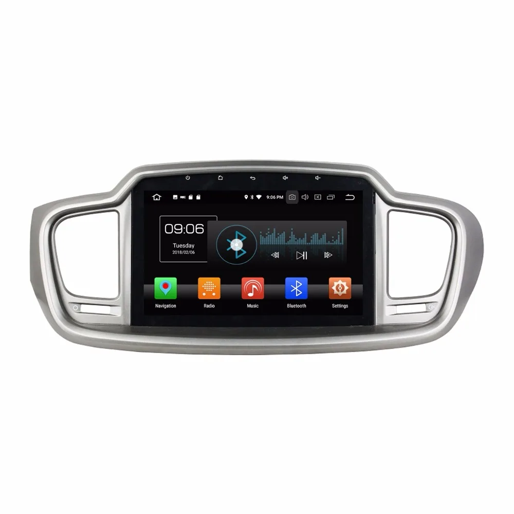 Восьмиядерный 10 1 'Ǝ ядер Android 9 0 автомобильный Радио dvd плеер GPS для kia SORENTO 2015 2016