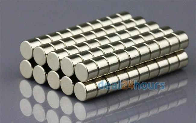 OMO Magnetics 50 шт. N50 Супер Сильные круглые дисковые цилиндрические Магниты