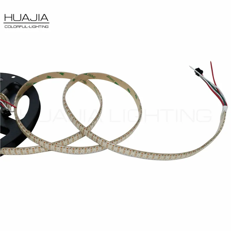 1 м WS2812 светодиодные полосы 144 пикс./м 5V SMD5050 Epistar Rgb белый PCB веревки светильник IP65 Водонепроницаемый Ws2812b 144 Led 2811 IC buit-в Led