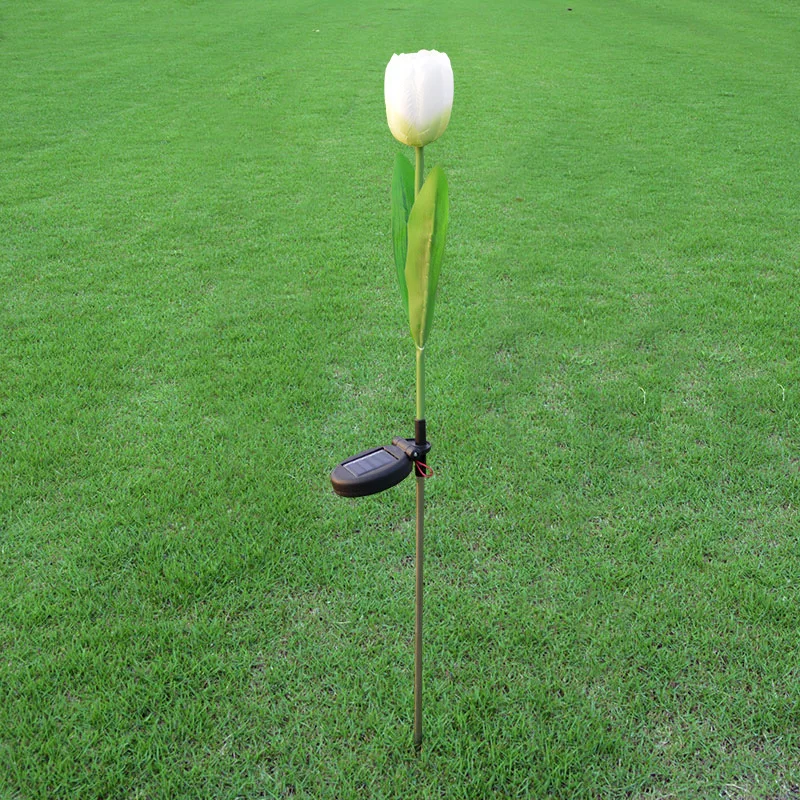 Мощность тюльпан Солнечный свет сад Двор Газон ночник лампы Пейзаж сада для