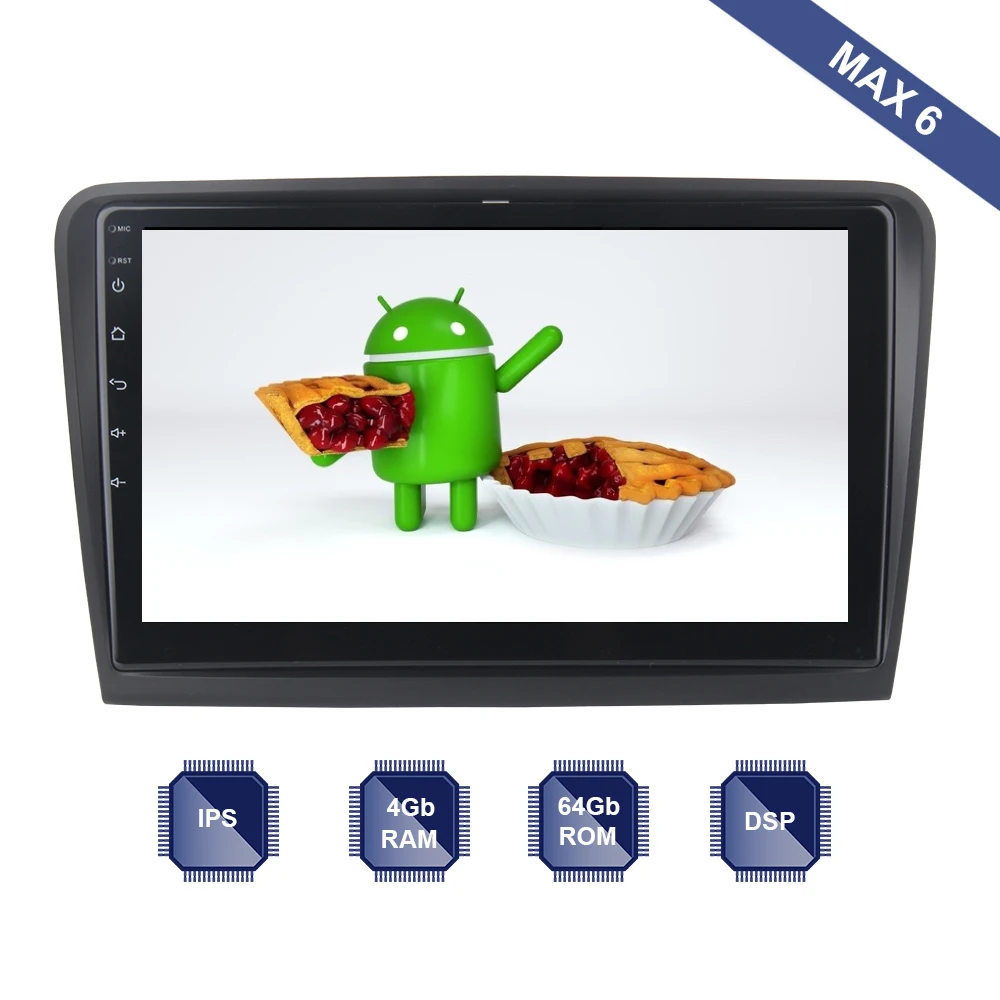 Android 9,0 автомобильный радиоприемник 2 Din gps Navi для Skoda Superb 2008- встроенный DSP ips Экран 4 Гб+ 64 Гб 6-ядерный RDS карта WI-FI Bluetooth