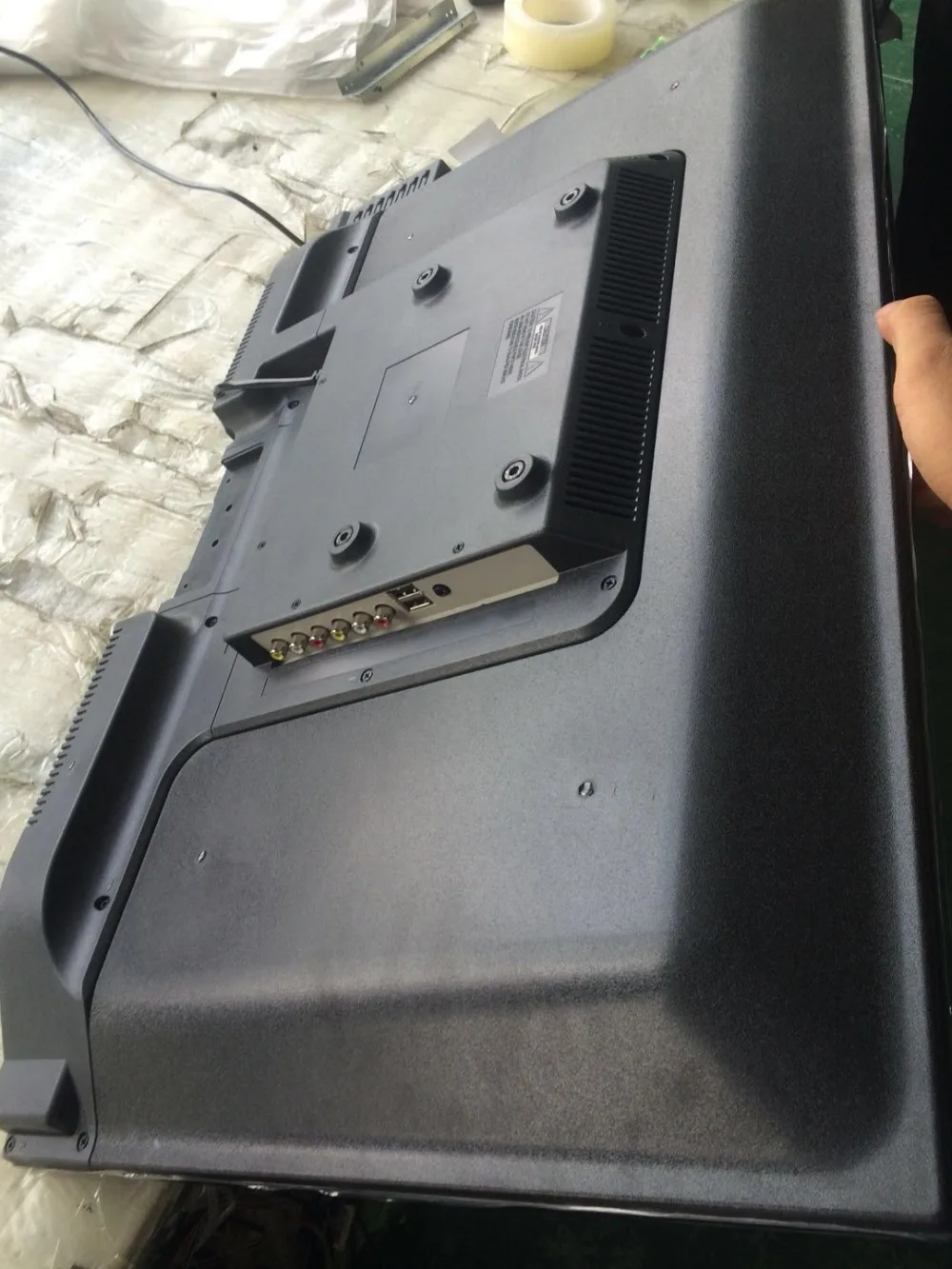 Глобальный интернет DVB T2 ТВ 32 &quotдюймовый светодиодный HD ЖК дисплей Wi Fi