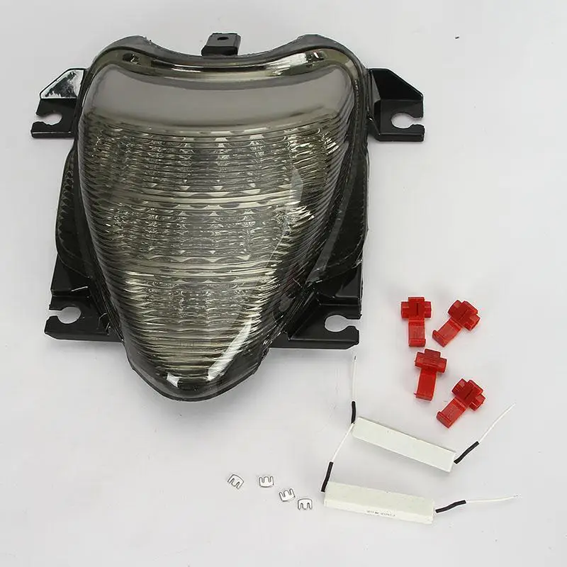 Мотоцикл Led Указатель Поворота Задний фонарь Тормозная Запуск Интегрированный