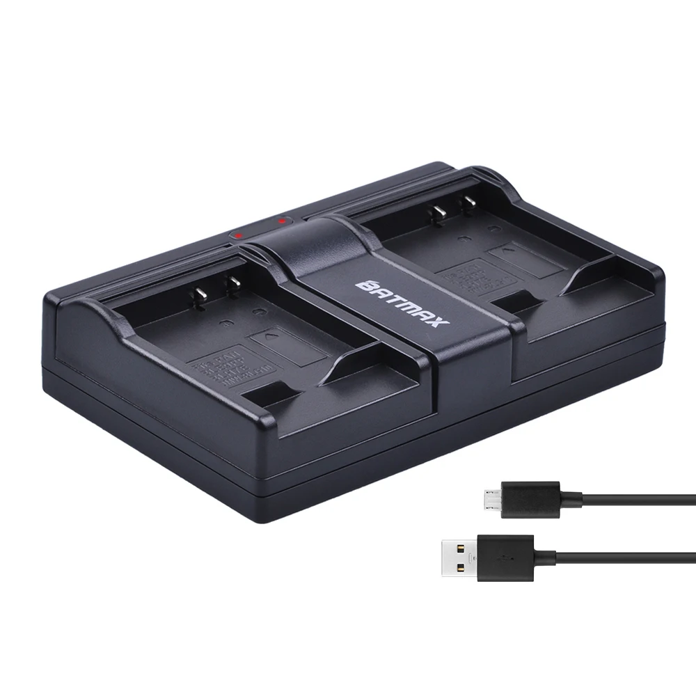 2 шт. аккумулятор BLG10E BLG10PP BLE9 BLE9E BLE9PP батареи + двойное зарядное устройство USB