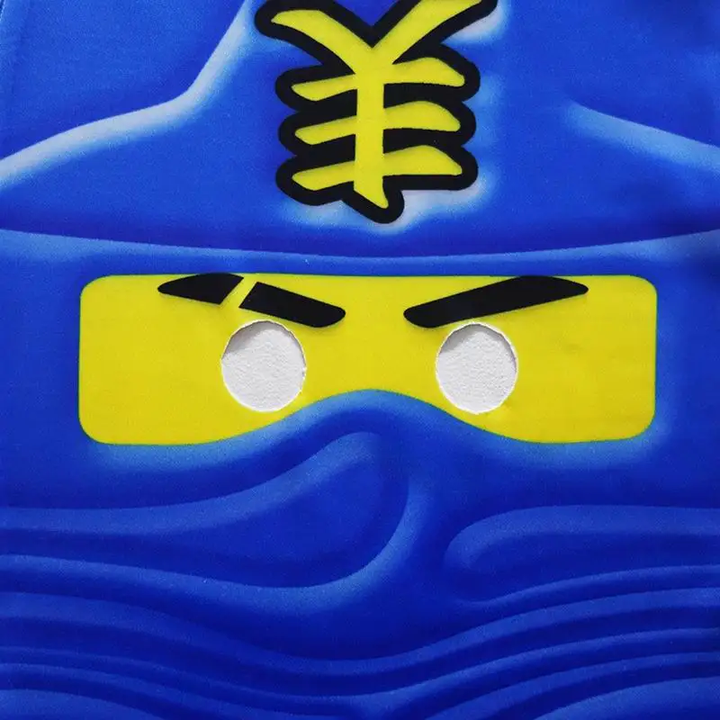 Ninjago костюмы вечерние Дети Мальчики Хэллоуин костюм для детей Рождественский праздничный костюм Ниндзя Одежда супергерой косплей костюмы ниндзя