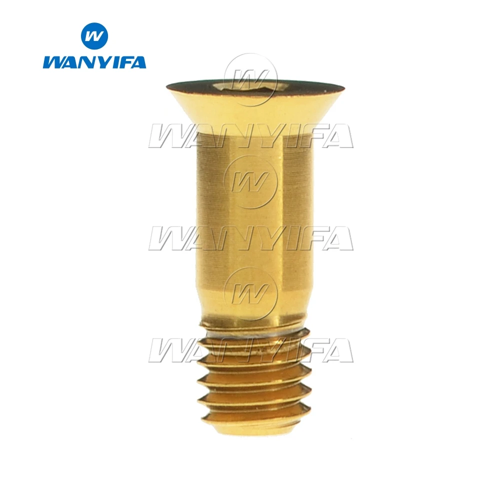 Wanyifa M5x14.5mm задний переключатель передач велосипедный жокейский Винт С Титановым болтом MTB велосипед направляющий ролик